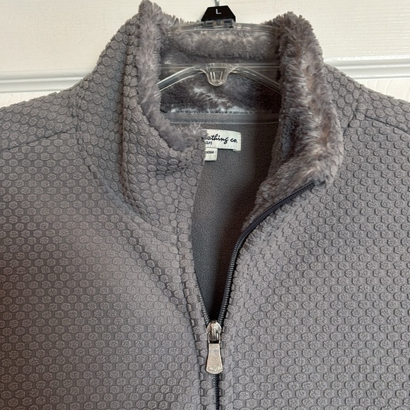 Telluride Clothing Co women’s gray full zip vest size 2X - Picture 2 of 9